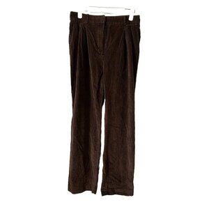 MNG Corduroys Women’s 4 Chocolate Brown Straight Corduroy Pants Jeans